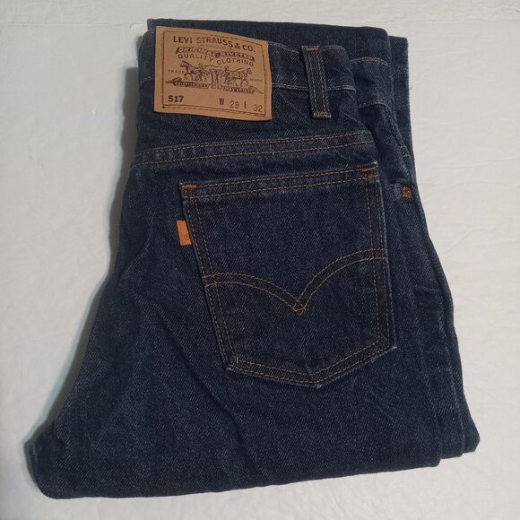 Levi's 517 Men's Orange Tag VTG 90's Made in USA Jeans 29